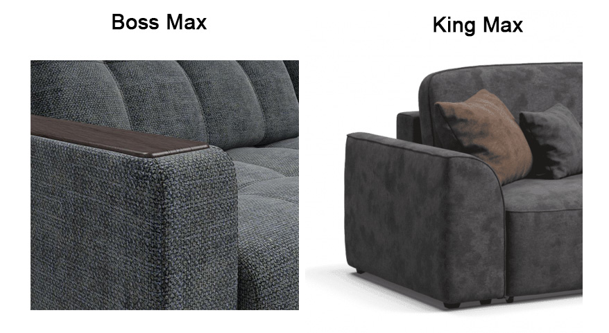 Подлокотники King max и Boss max